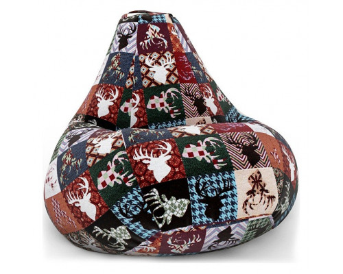 Кресло-мешок С Оленями Дарк 2XL