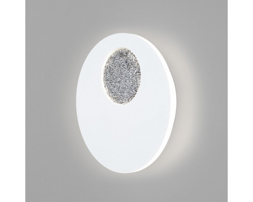 Накладной светильник Eurosvet Areola 40150/1 LED белый/хром