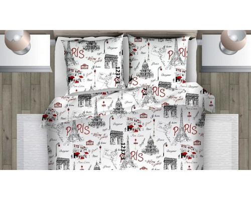 Постельное белье полутораспальное Париж