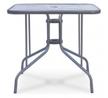 Стол обеденный Silver metallic