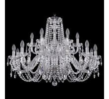 Подвесная люстра Bohemia Ivele Crystal 1402 1402/12+6/300/2d/Ni