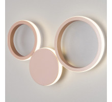 Накладной светильник Eurosvet Rings 40141/1 LED золото 13W