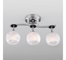 Потолочная люстра Eurosvet Polo 9643/3 алюминий/белый