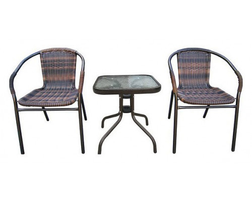 Набор уличный TLH-037B/055S-45x45 Brown 2Pcs