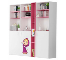 Шкаф книжный Маша и медведь Playtime