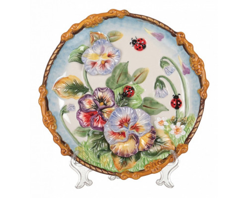 Блюдо декоративное (21х3 см) Весна 59-566