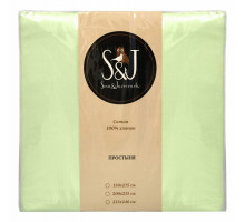 Простыня полутороспальная S&J S