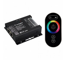 Контроллер-регулятор цвета RGBW с пультом ДУ Arlight VT-S17 VT-S17-4x6A (12-24V, ПДУ Овал, RF)