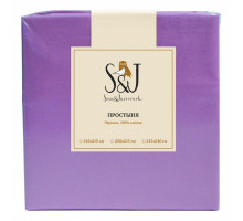 Простыня евростандарт S&J P