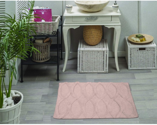 Коврик для ванной (50x70 см) Daniel S.267пудра