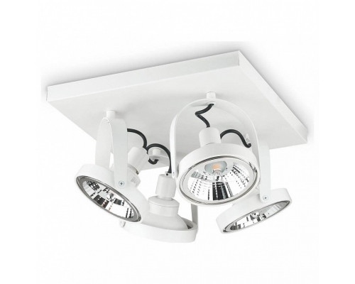 Спот Ideal Lux Glim GLIM PL4 SQUARE BIANCO