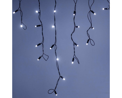 Бахрома световая [2.4x0.6 м] Edge ARD-EDGE-CLASSIC-2400x600-BLACK-88LED-FLASH WHITE (230V, 6W)