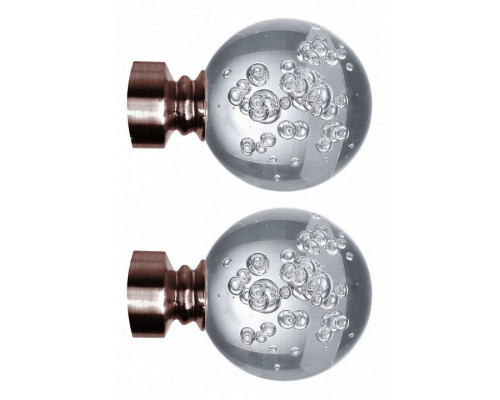 Набор из 2 наконечников для карнизов Шар Гелий