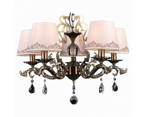 Подвесная люстра Natali Kovaltseva Calais Calais 70012-5C ANTIQUE