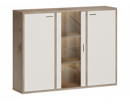 Тумба-витрина Домино СУ(ш3в1)+2ФГ+1ФС