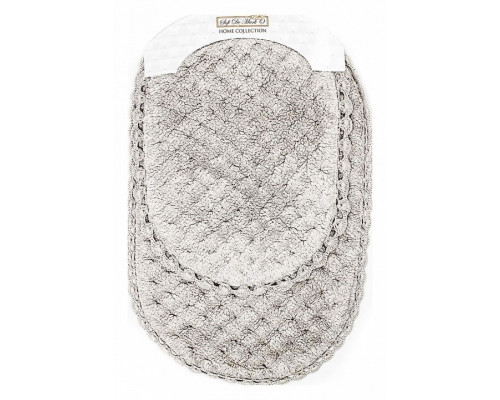 Коврик для ванной (60x100 см) Zelda S.305серая