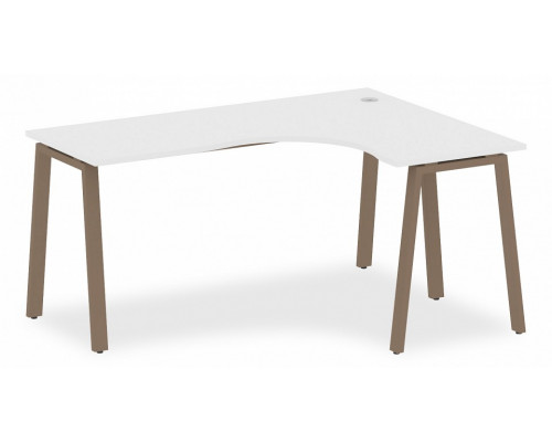 Стол офисный Metal System БА.СА-4 (R)