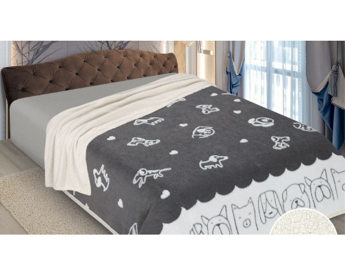 Покрывало полутораспальное Милашки