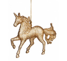Елочная игрушка (10.5х10 см) Единорог 865-437