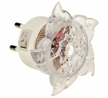 Ночник Uniel DTL-308 DTL-308-Цветок/RGB/4LED/0,5W