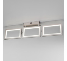 Накладной светильник Eurosvet Maya 90223/3 матовое серебро