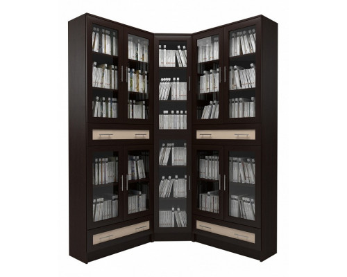 Шкаф книжный Мебелайн-47