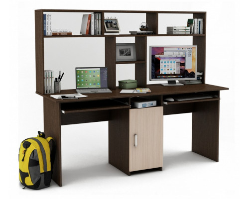 Стол компьютерный Лайт-10К СН