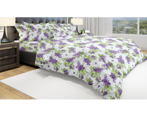 Постельное белье полутораспальное Eco Cotton Purple