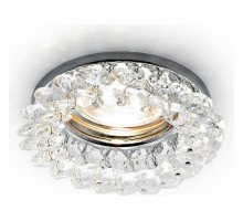 Встраиваемый светильник Ambrella Crystal K206 K206 CL/CH
