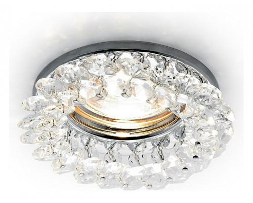 Встраиваемый светильник Ambrella Crystal K206 K206 CL/CH