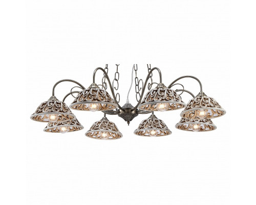 Подвесная люстра Arte Lamp Carved A5387LM-8AB