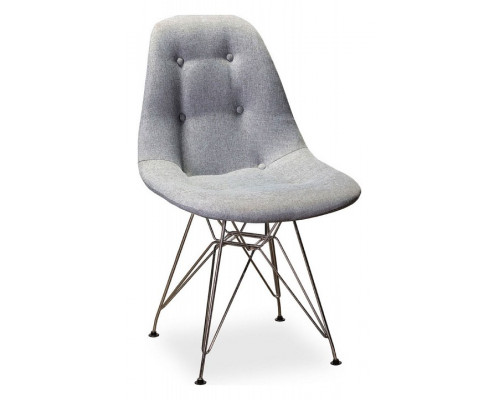 Стул Eames Сканди Грей/CR