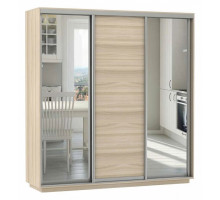 Шкаф-купе Экспресс Медиум (2 зеркала) Трио 1800x600x2400