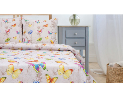 Постельное белье евростандарт Бабочки