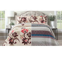 Покрывало с наволочками полутораспальное Cler