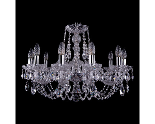 Подвесная люстра Bohemia Ivele Crystal 1406 1406/10/240/Ni