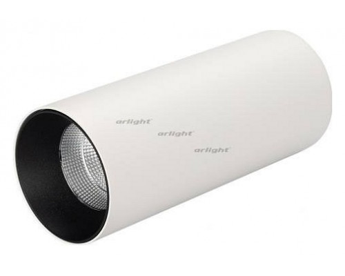 Накладной светильник Arlight SP-POLO-SURFACE-R65-8W White5000 (WH-BK, 40 deg) 027515