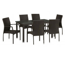 Набор уличный T256A/Y379A-W53 Brown 6Pcs