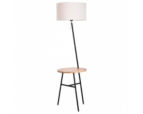 Торшер с полкой Arte Lamp Combo A9202PN-1BK