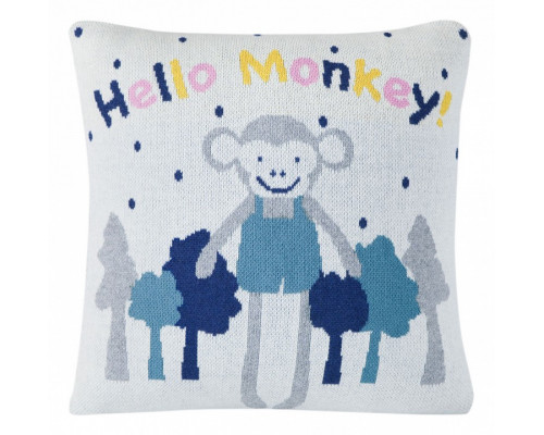 Наволочка декоративная (35x35 см) Hello Monkey