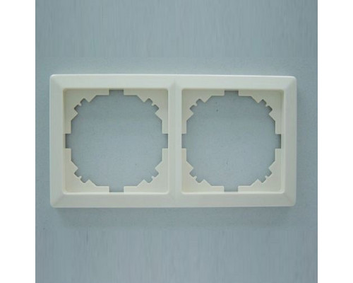 Рамка на 2 поста Imex 10044L 10044L-S130-Yellow