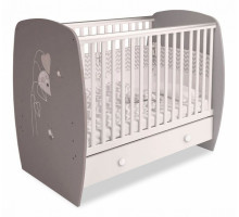 Кроватка Polini kids French 710 Teddy с ящиком