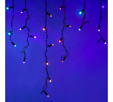 Бахрома световая [2.4x0.6 м] Edge ARD-EDGE-CLASSIC-2400x600-BLACK-88LED-LIVE RGB (230V, 6W)