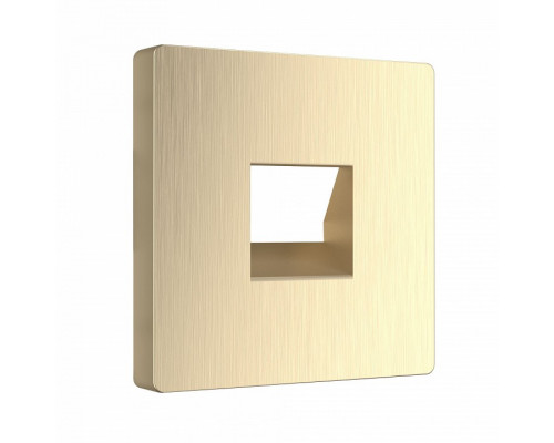 Накладка для розетки RJ11 Werkel шампань рифленый WL10-RJ-11-CP (шампань рифленый)