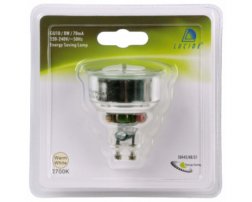 Лампа компактная люминесцентная Lucide Energy GX10q 8Вт 2700K 50445/08/31