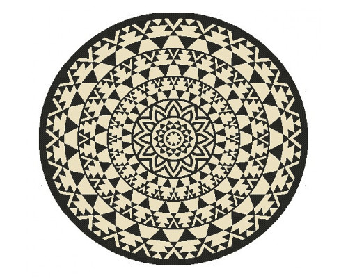 Ковер интерьерный (160x160 см) Essenza