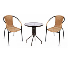 Набор уличный TLH-037С-TLH060-D60 Light Beige