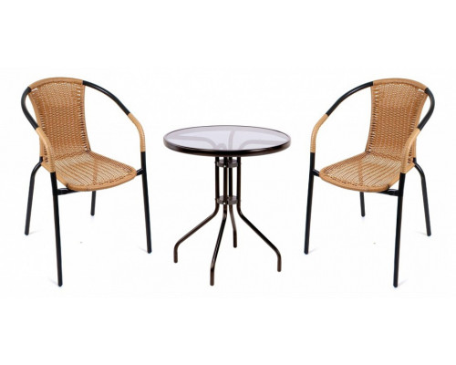 Набор уличный TLH-037С-TLH060-D60 Light Beige