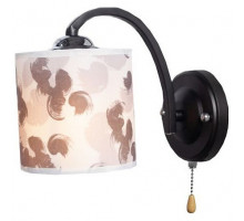 Бра Imex 51536 MD.51536-1-W BK+CH