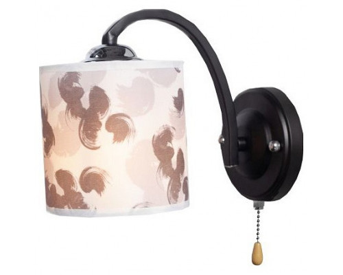 Бра Imex 51536 MD.51536-1-W BK+CH